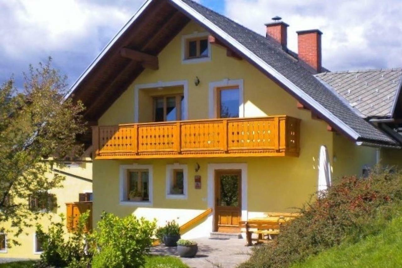 Apartma Pr Tavcarju Zgornje Gorje Dış mekan fotoğraf